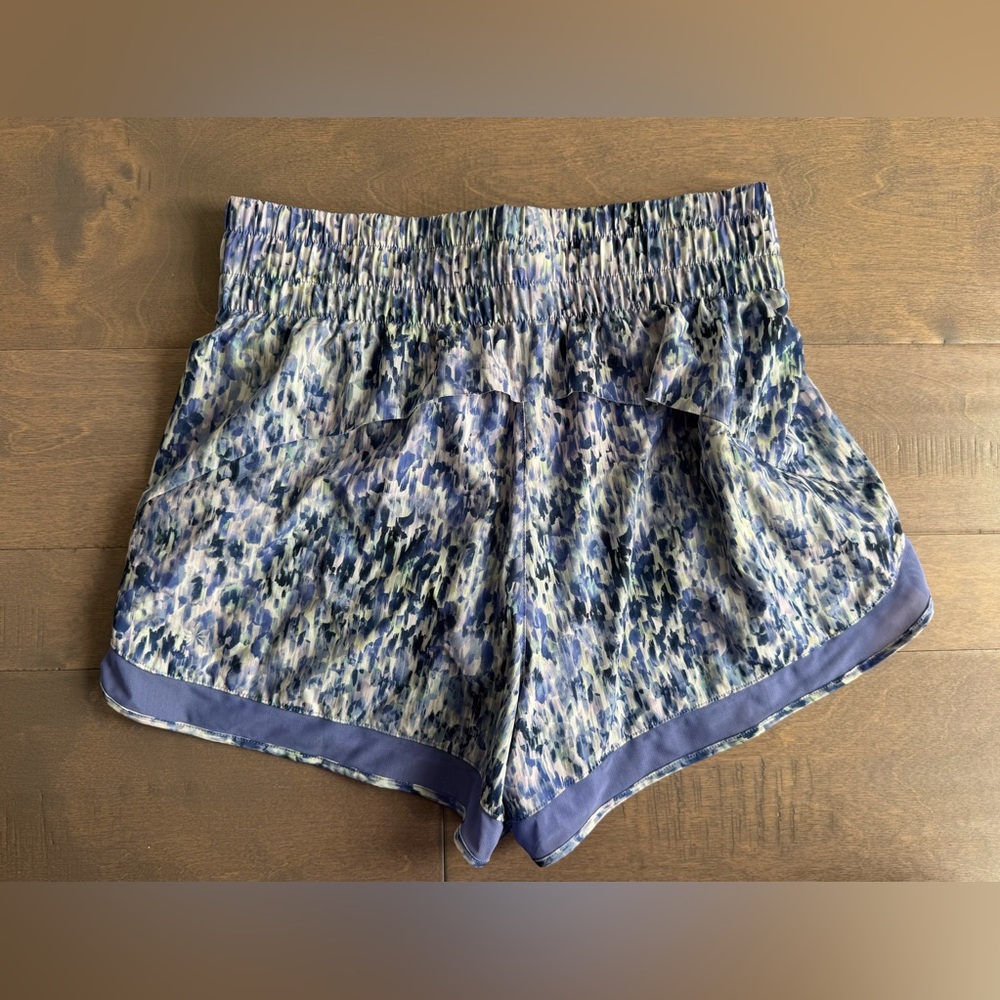 Athleta High Rise Mesh Racer Run 3" Shorts - Picture 9 of 12